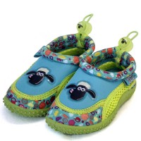 Fashy Aquaschuhe Badeschuhe Shaun das Schaf trkis