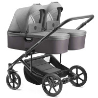 Zwillingskinderwagen Jedo Duo 40 - inkl. 2x Liegewanne 23/24