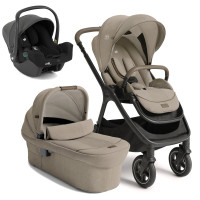 Joie Signature Finiti Sandstone 3in1 inkl. Babywanne Ramble XL + i-snug 2 Babyschale