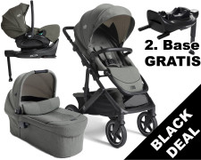 Joie Signature Vinca Evergreen 5in1 inkl. i-Level Pro +2x i-Base encore BLACK DEAL