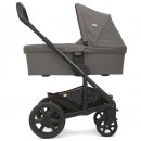 Joie Chrome DLX Foggy Gray Kombi Kinderwagen mit Babywanne