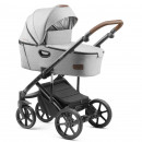 Kinderwagen Jedo Tamel E44 hellgrau - inkl. Sportsitz und Wickeltasche 22/23