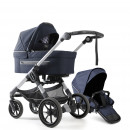 Emmaljunga Kinderwagen NXT90 Flat Lounge Navy | 2023