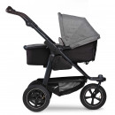 TFK mono 2 - Kombi Kinderwagen mit Luftrad-Set premium grau