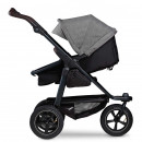 TFK mono 2 - Kombi Kinderwagen mit Luftrad-Set premium grau 2023