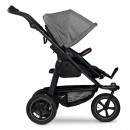 TFK mono 2 - Kombi Kinderwagen mit Luftrad-Set premium grau