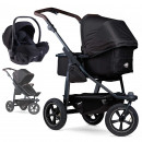 TFK mono 2 schwarz Luftrad Kinderwagen 3in1 Set + Avionaut Babyschale Pixel Pro 2