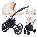 Kunert Kinderwagen Mila Black Frame MI-03 cream