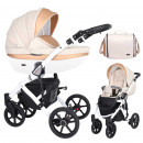 Kunert Kinderwagen Mila White Frame MI-03 cream