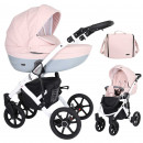 Kunert Kinderwagen Mila White Frame MI-05 rose