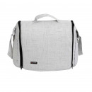 Kunert Kinderwagen Mila White Frame MI-06 grau meliert
