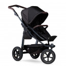 TFK mono 2 schwarz Kombi Kinderwagen mit Fusack 2023