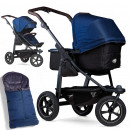 TFK mono 2 marine Kombi Kinderwagen mit Fusack 2023