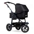 TFK mono 2 schwarz Luftrad Kinderwagen Set + Maxi Cosi Babyschale Pebble 360 Pro2