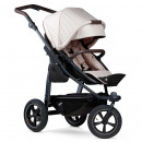 TFK mono 2 sand Luftrad Kinderwagen Set + Maxi Cosi Babyschale Pebble 360 Pro2