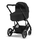 Cybex Balios S Lux Moon Black | black Kombi Kinderwagen 2in1
