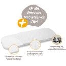 Joie Signature Vinca Eclipse 4in1 inkl.  Ramble XL + i-Level Pro + i-Base encore + Gratis Wechsel-Matratze von Alvi