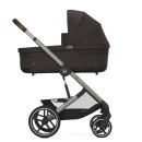 Cybex Balios S Lux Chocolate Brown | Rahmen taupe Kombi Kinderwagen 2in1