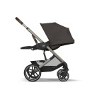 Cybex Balios S Lux Chocolate Brown | Rahmen taupe Kombi Kinderwagen 2in1