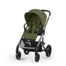 Cybex Balios S Lux Moss Green | Kinderwagen Bundle S 3in1 inkl. Babyschale Cloud G