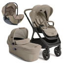 Joie Signature Finiti Sandstone 3in1 inkl. Babywanne Ramble XL + i-Level Pro Babyschale