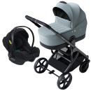 Avionaut Sirius Blue 3-in-1 Kinderwagen Bundle mit Babyschale Cosmo Airflow