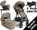 Joie Signature Vinca Sandstone 5in1 inkl. i-Level Pro +2x i-Base encore BLACK DEAL